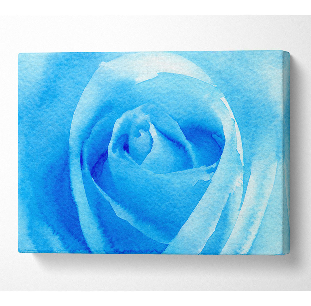 Baby Blue Rose - Kunstdrucke auf Leinwand