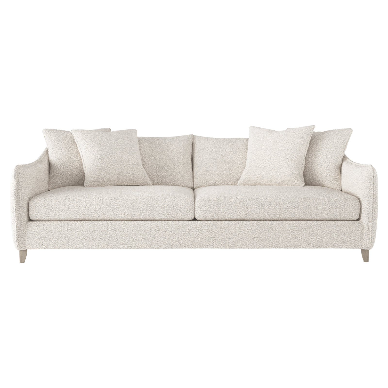 Joli 90'' Upholstered Loveseat, Tobacco Distressed, Cream Chenille 1345-002