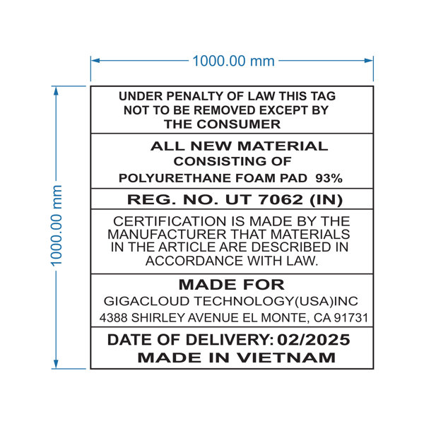 Dimensions du produit