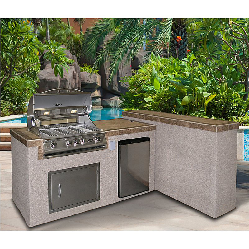 2 pièces 4 brûleurs pour barbecue au propane liquide