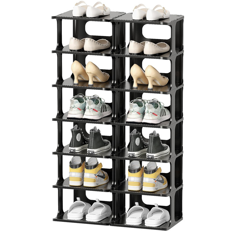 14 Pair Shoe Rack