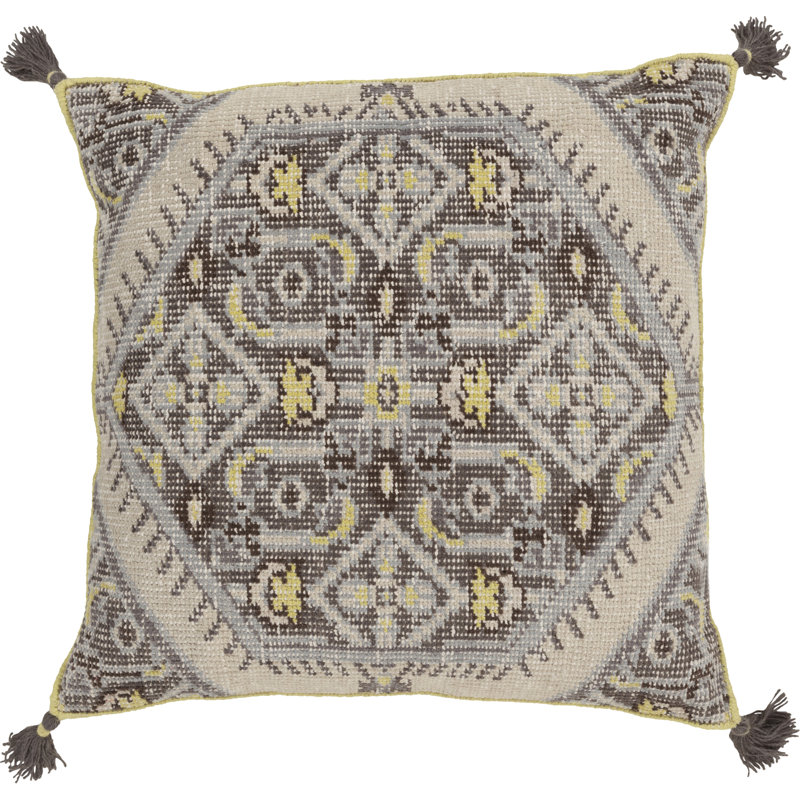 Coussin décoratif, Ardoise, Polyester / bourre de polyester
