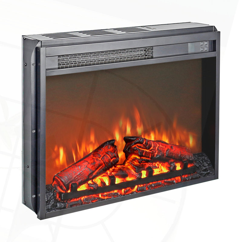 23" Electric Fireplace Insert, 18.1'' H x 24'' W x 5'' D