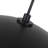 15.75" Adjustable Black Dome Pendant Light-988963744