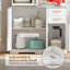 Buffet 40 po avec 2 tiroirs blanc-115886636