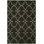 Plouffe Damask Area Rug in Brown