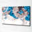 Flowers And Butterflies - Wrapped Canvas Print