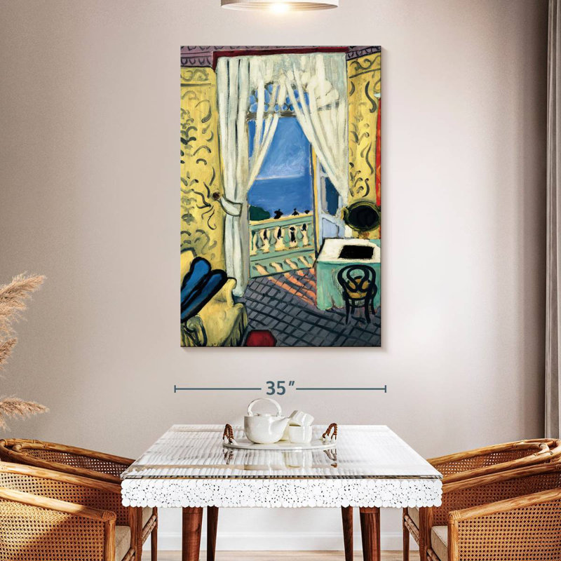 Lilie Interior With A Violin Case, 30" H x 20" W