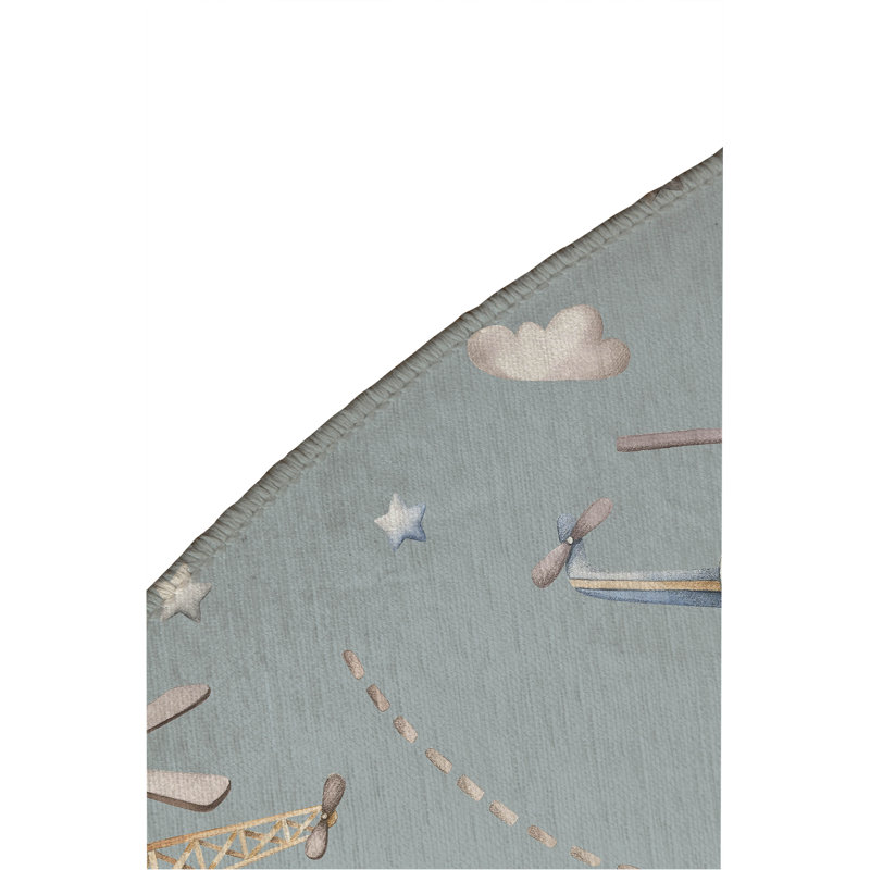 Tapis de jeu Heli High, Rond 5 pi