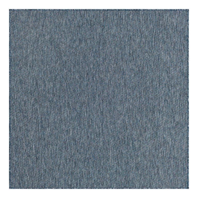 Avaughn Indoor/Outdoor Area Rug, Square 5', Blue