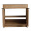 Meuble-lavabo 36 po avec portes à charnières en acier inoxydable - chêne imitation Bvb02436imo