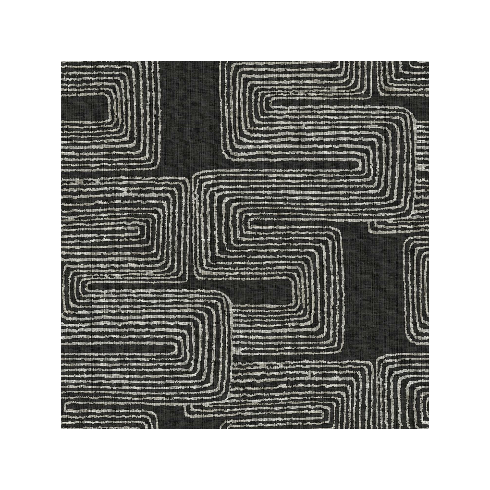 Peel & Stick Geometric Wallpaper, Black/White