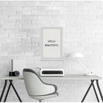 Say Hello Beautiful - Single Picture Frame Print