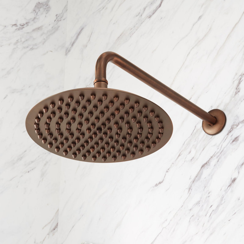 Oil Rubbed Bronze Multi-Head Rain Shower System with Handheld