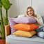 Ensemble de 2 coussins décoratifs avec insertions - Ensemble complet de coussins décoratifs 22 po x 22 po-689662539