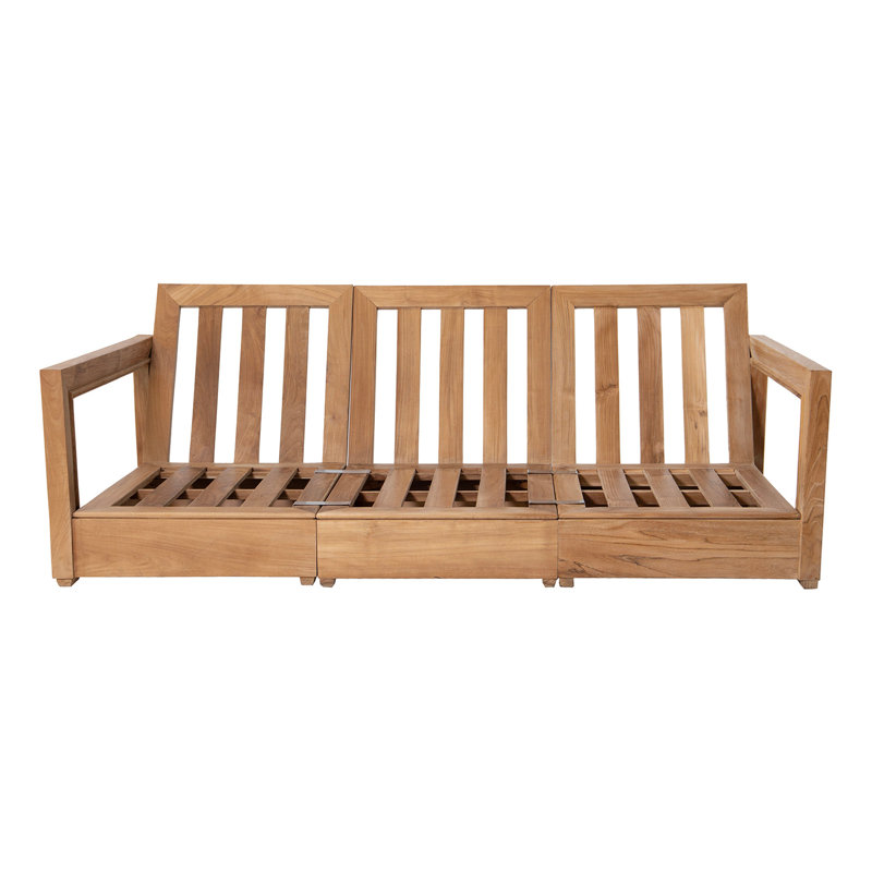 Chatsworth Outdoor 3 - Seat Patio Sofa, Granite