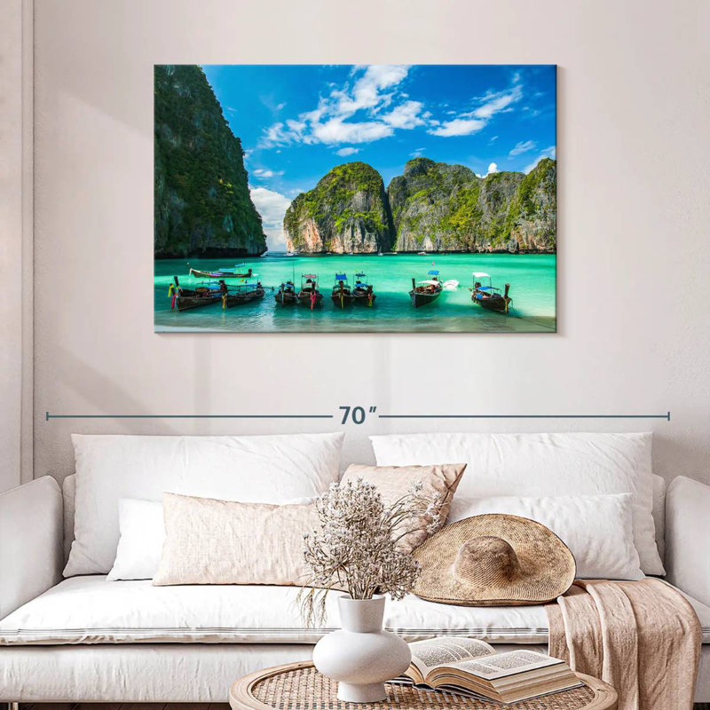 Gillard Maya Bay Ko Phi Phi, 30" H x 45" W