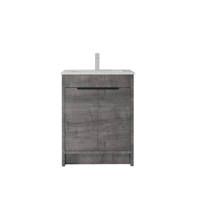 Meuble-lavabo autoportant avec lavabo