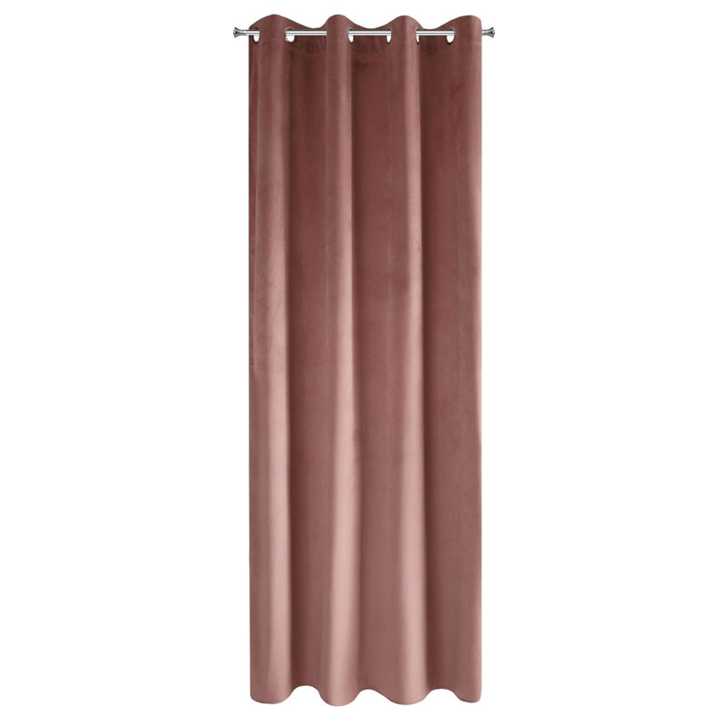 Tavarozzi Blackout Curtain, Rose