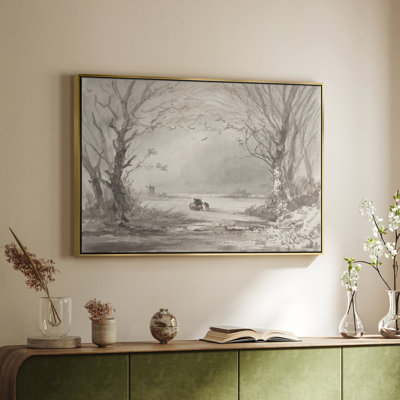 «Vintage Landscape -CLXI» sur toile