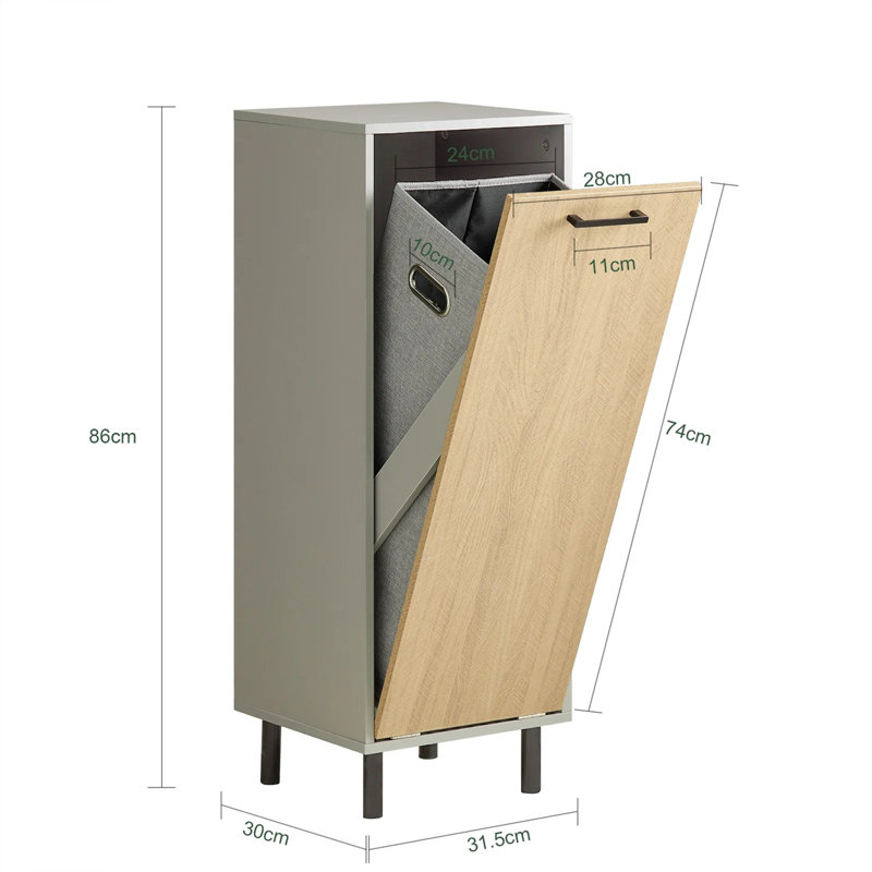 Wood Laundry Hamper