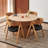 4 Solid Wood Upholstered Dining Armchairs-1138066213-1138066209