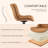 Tufted Swivel Leather Upholstered Dining Chairs Modern Wingback Side Chairs with Metal Legs-2093887467