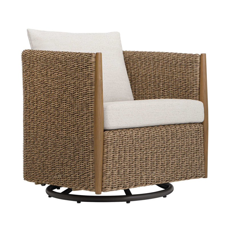  Chaise berçante pivotante d'extérieur Cala