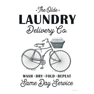 Laundry Delivery Co. - Wrapped Canvas Print