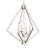 4 - Light Dimmable Lantern Geometric Chandelier-1242342798