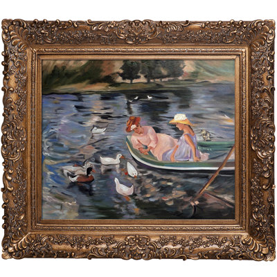 « summertime » par mary cassatt-picture cadre, reproduction d’art sur toile