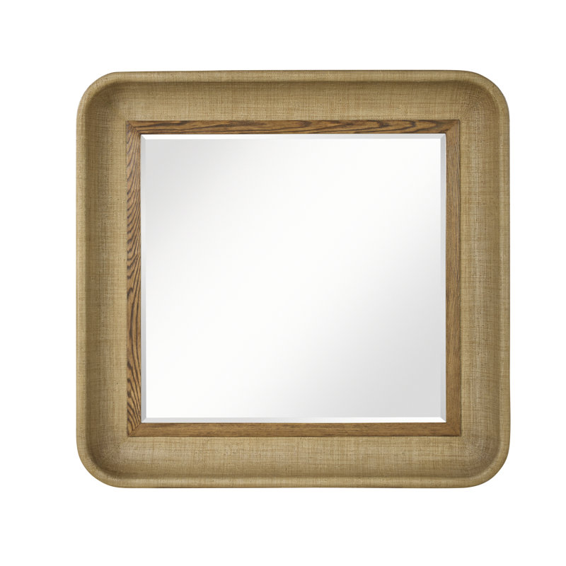 Caribe Rectangle Solid Wood Mirror