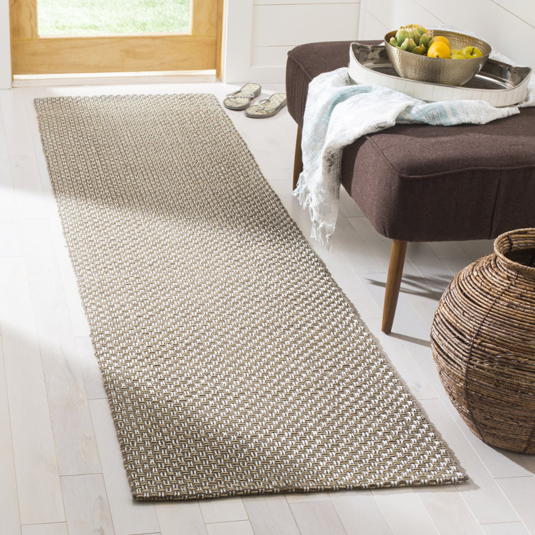 Adelmar Hand Woven Performance Solid Color Rug