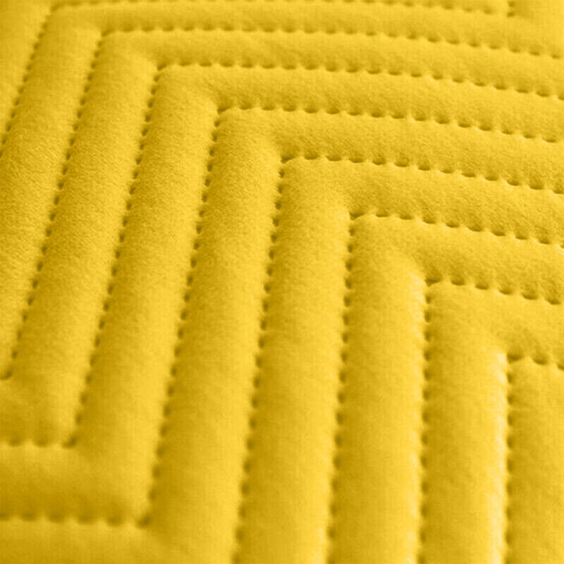 Square Cushion Cover, Ochre