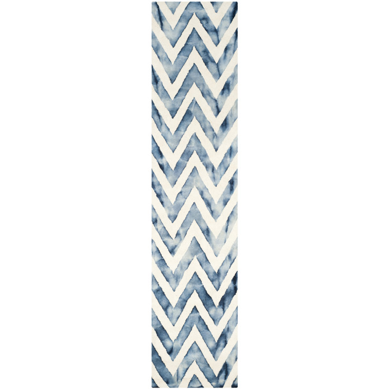 Danny Hand Tufted Wool Chevron Rug, null