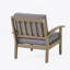 Chaises de patio à cadre en bois-1460716643