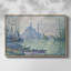 Concarneau, Quiet Morning, Opus 219, 1891 - Paul Signac, toile tendue avec châssis-107148226-107148225