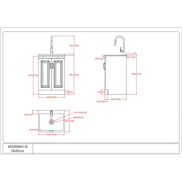 Dimensions du produit