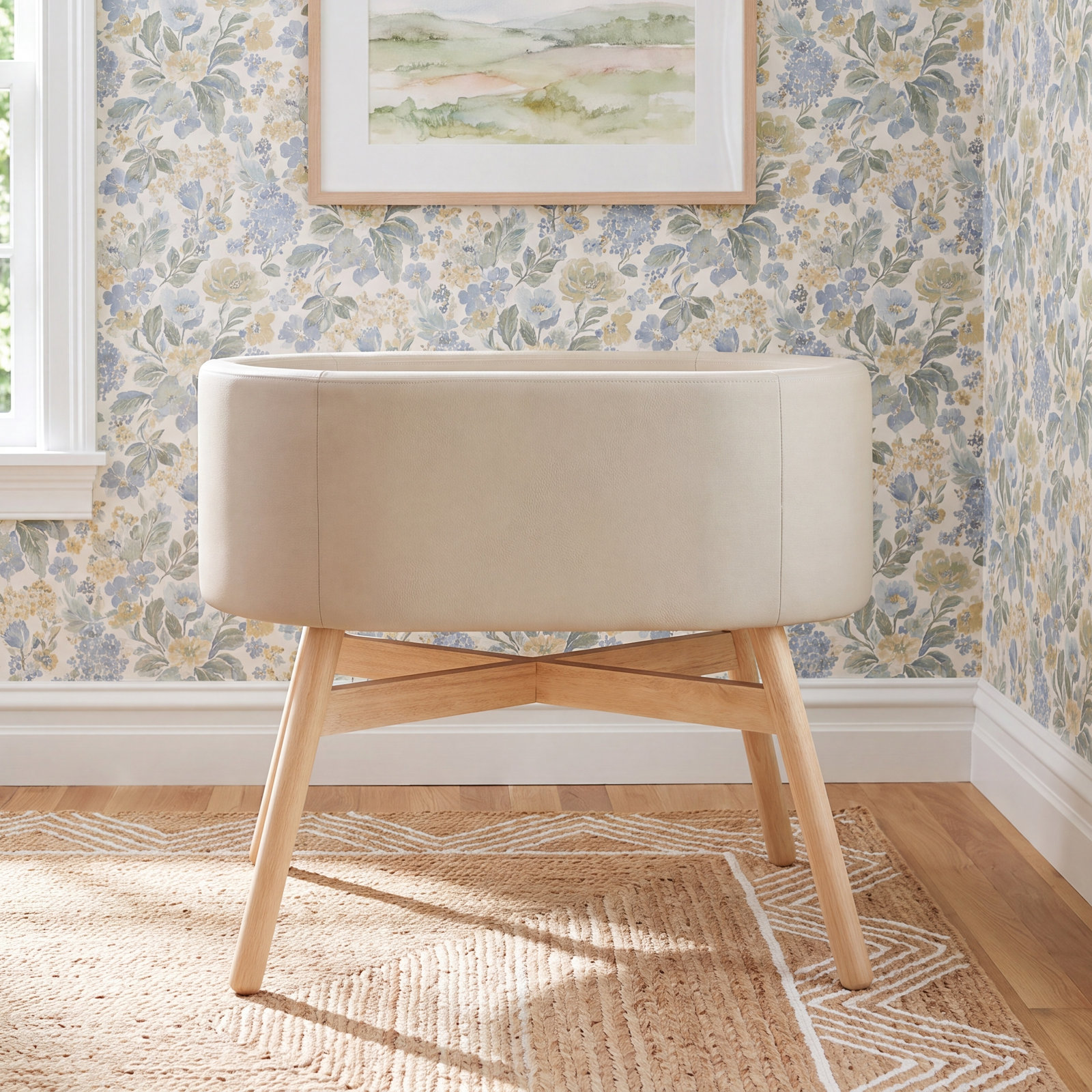Babyletto x GATHRE Capsule Bassinet, Beige
