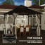 Outsunny 3 x 3(m) Hardtop Gazebo with Metal Roof, Netting and Curtains-2125820725