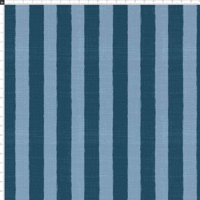 Benita Upholstered Standard Bed, King, Brush Canopy Tonal Blue