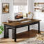 Bureau d'ordinateur industriel 63 pouces, bureau moderne-163493421