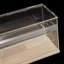 Display Case for Collectibles Acrylic Display Box Wooden Showcase-126302364