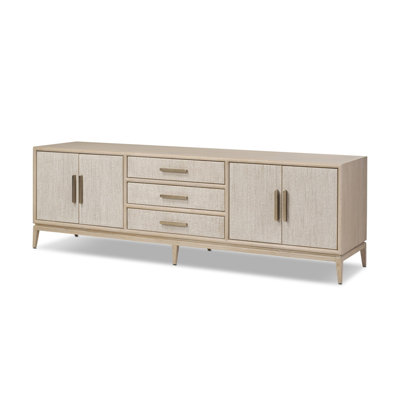 ROSENELL Solid Wood Media Console