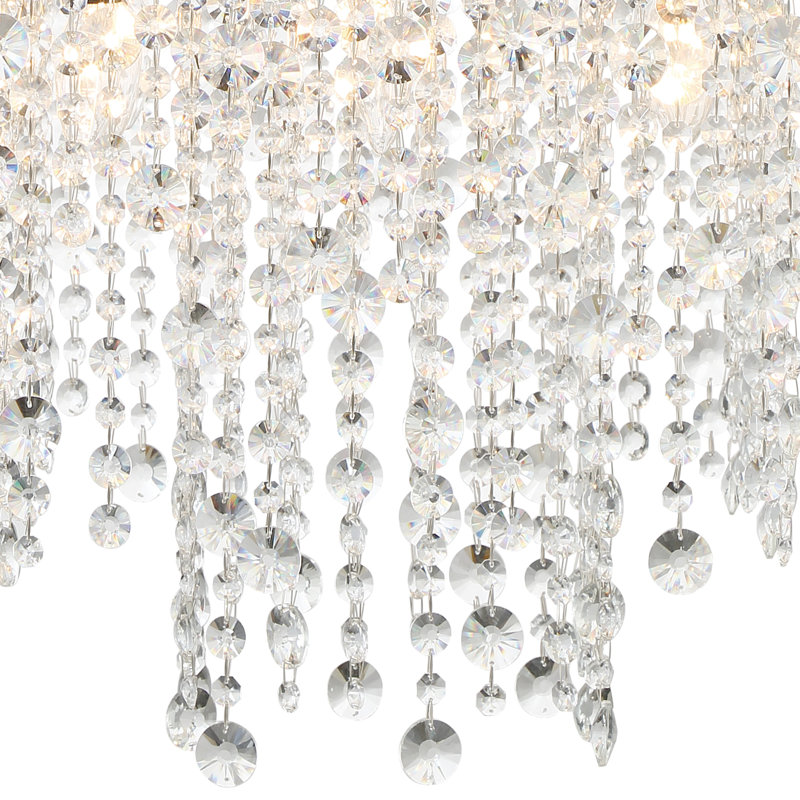 Howden 8 - Light Dimmable Tiered Chandelier