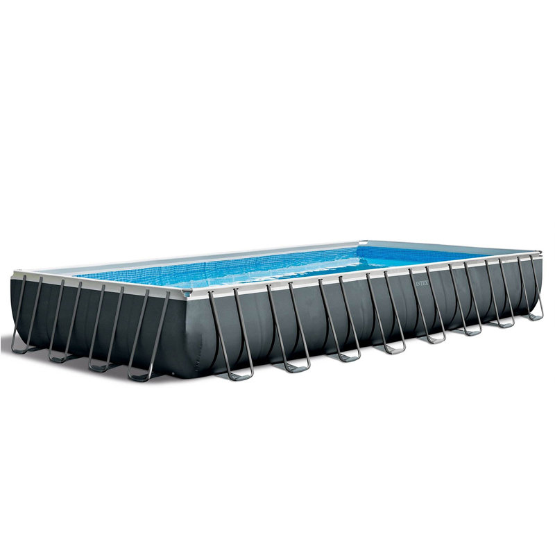 Intex 24Ft X 12Ft X 52In Ultra Xtr Rectangular Pool Set, 12' L x 24' W x 52" H