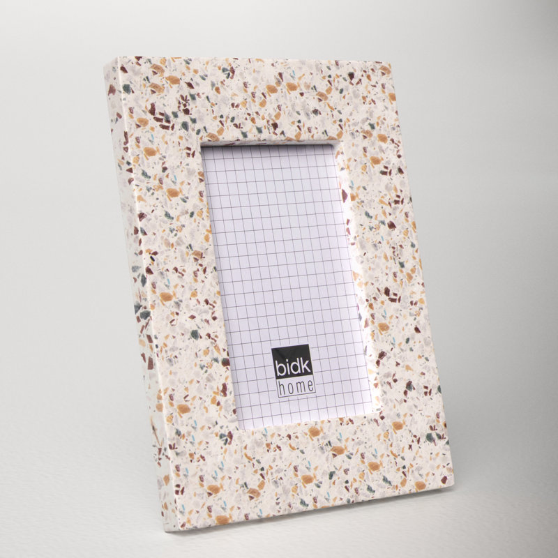 Balko Terrazzo Matte Picture Frame, 4" x 6"