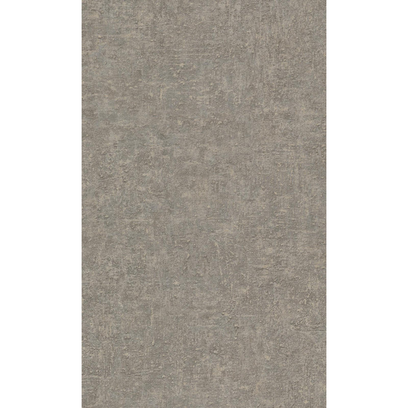 Rouleau de papier peint uni naturel L 33 pi x l 21 po Reasilvia, Gris