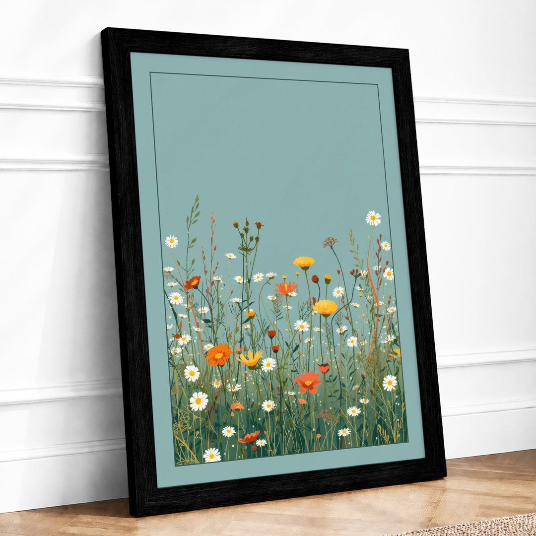 Wildflower Meadow Botanical - Framed Print