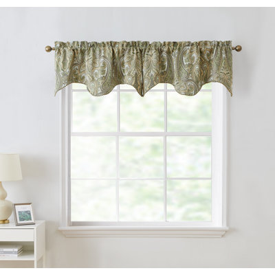 Gillot Blackout Rod Pocket 50" Window Valance